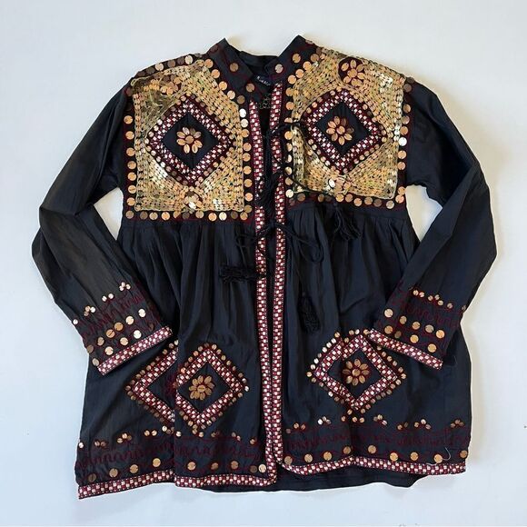 NEW ✨ Adrift Australia Naveen Jacket In Sequin XS - Picture 11 of 16